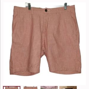 H&M L.O.G.G men’s light pink Bermuda shorts size 34